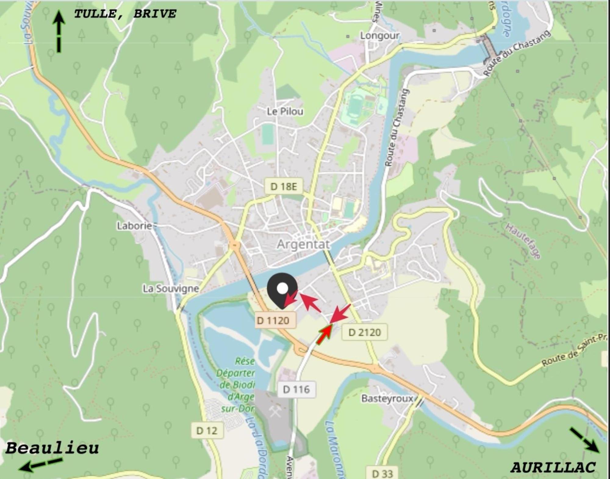 Апартаменти *A Setting Between Dordogne And Swimming Pool* Аржанта Екстер'єр фото
